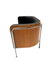 Bauhaus Style S3002 Tub Sofa by Christoph Zschoke for Thonet, 2000s  2